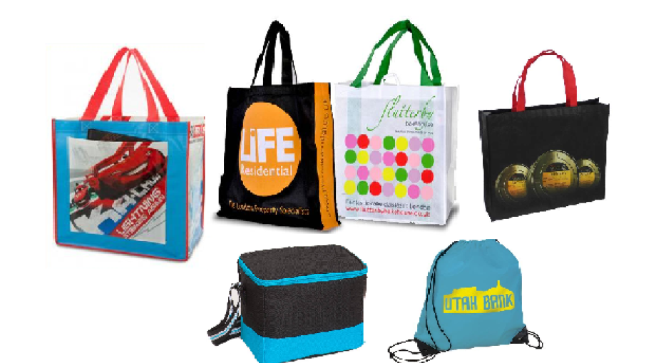 selection of bags